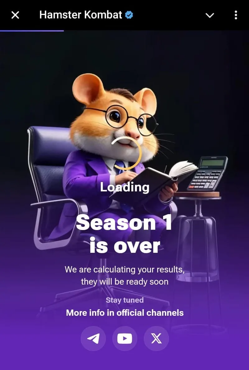 Hamster Kombat Season 1 is Over