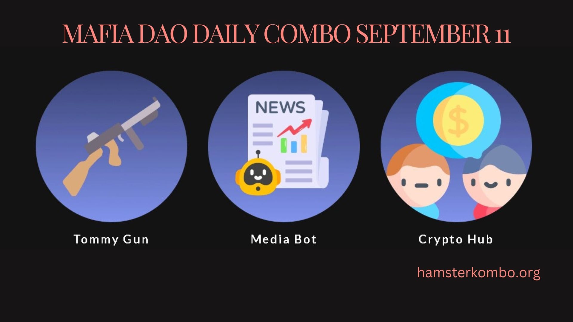 Mafia DAO Daily Combo September 11