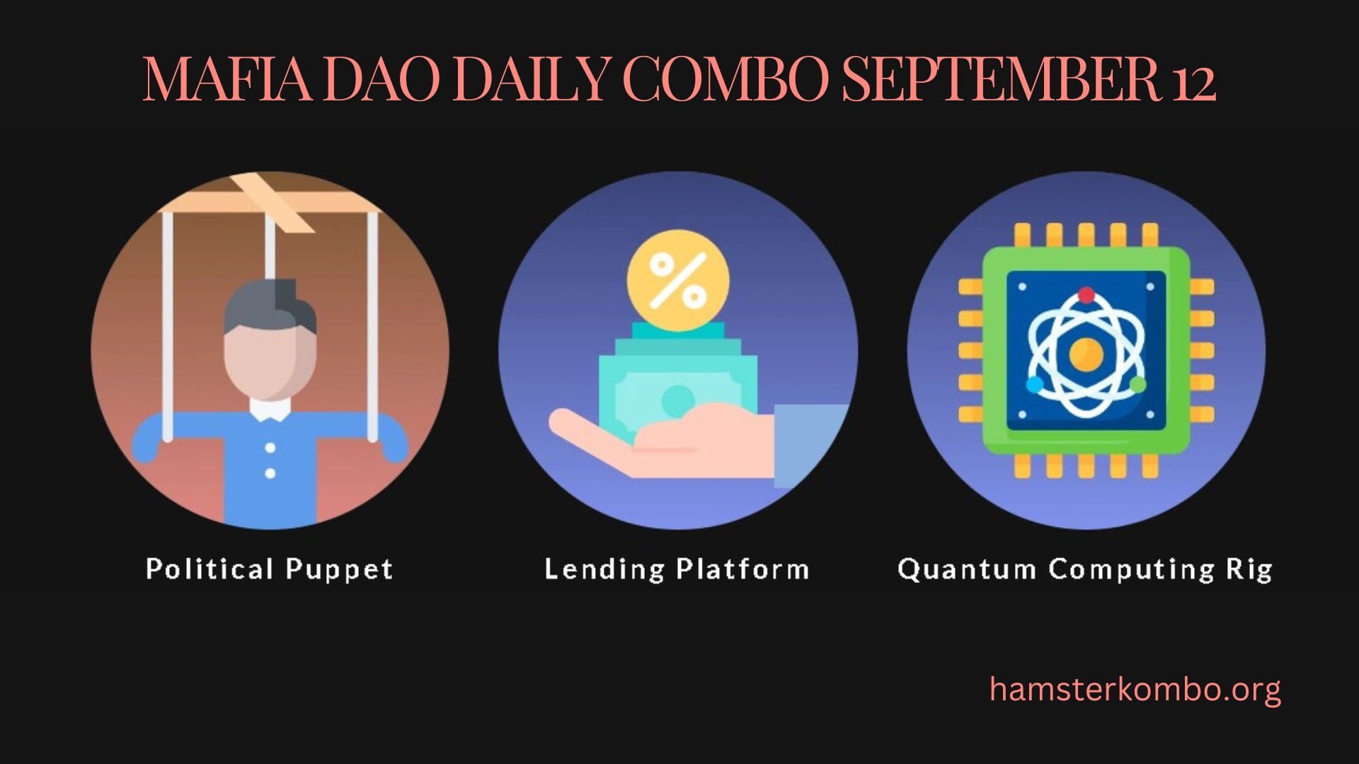 Mafia DAO Daily Combo September 12