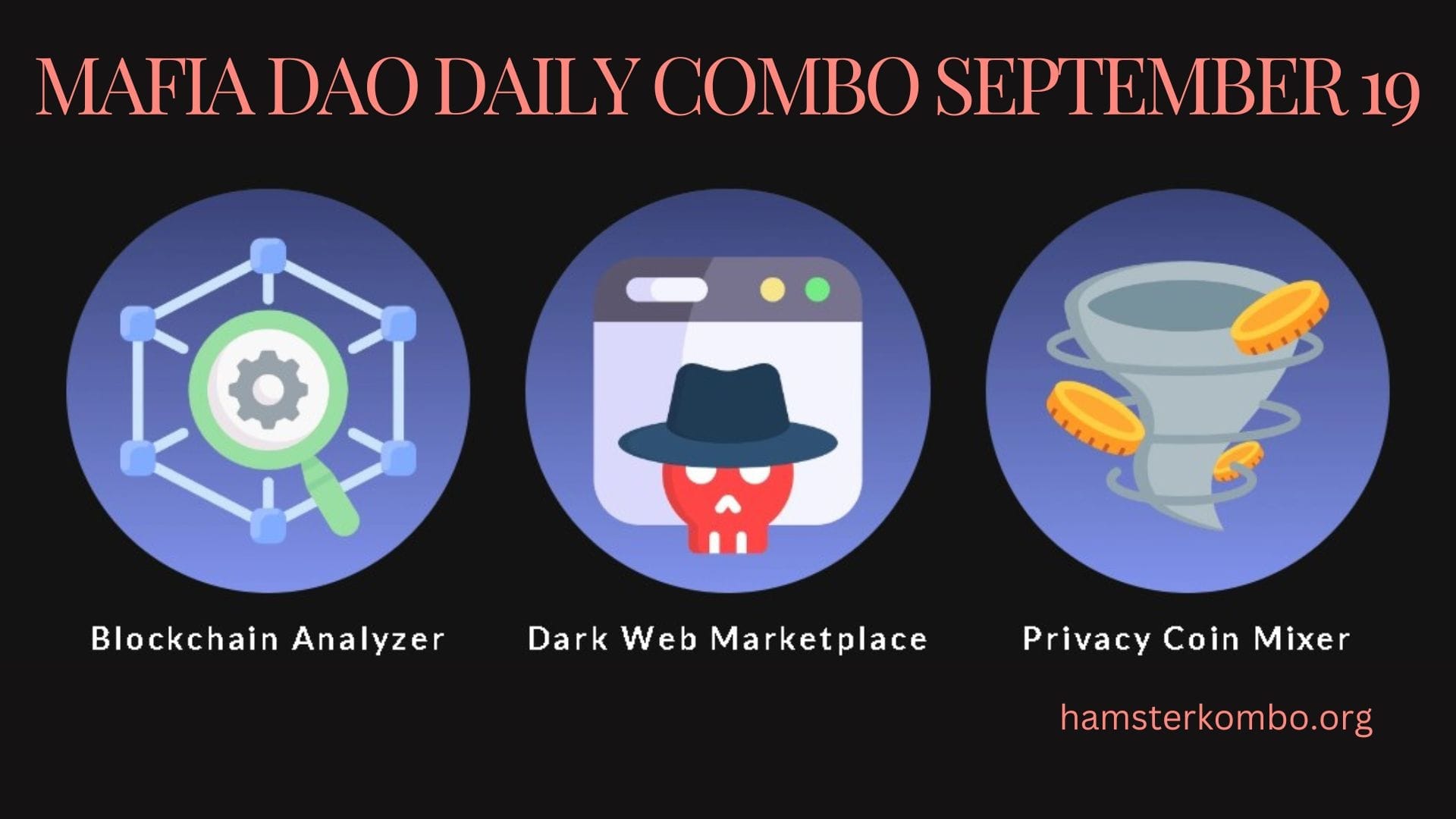 Mafia DAO Daily Combo September 19