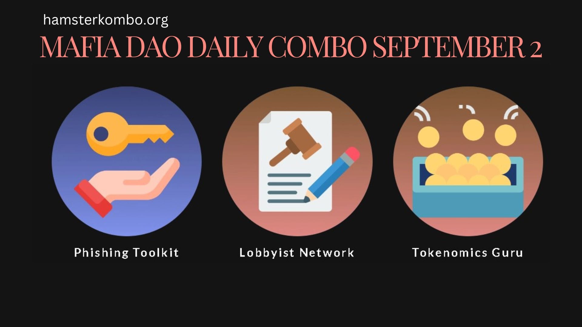 Mafia DAO Daily Combo September 2