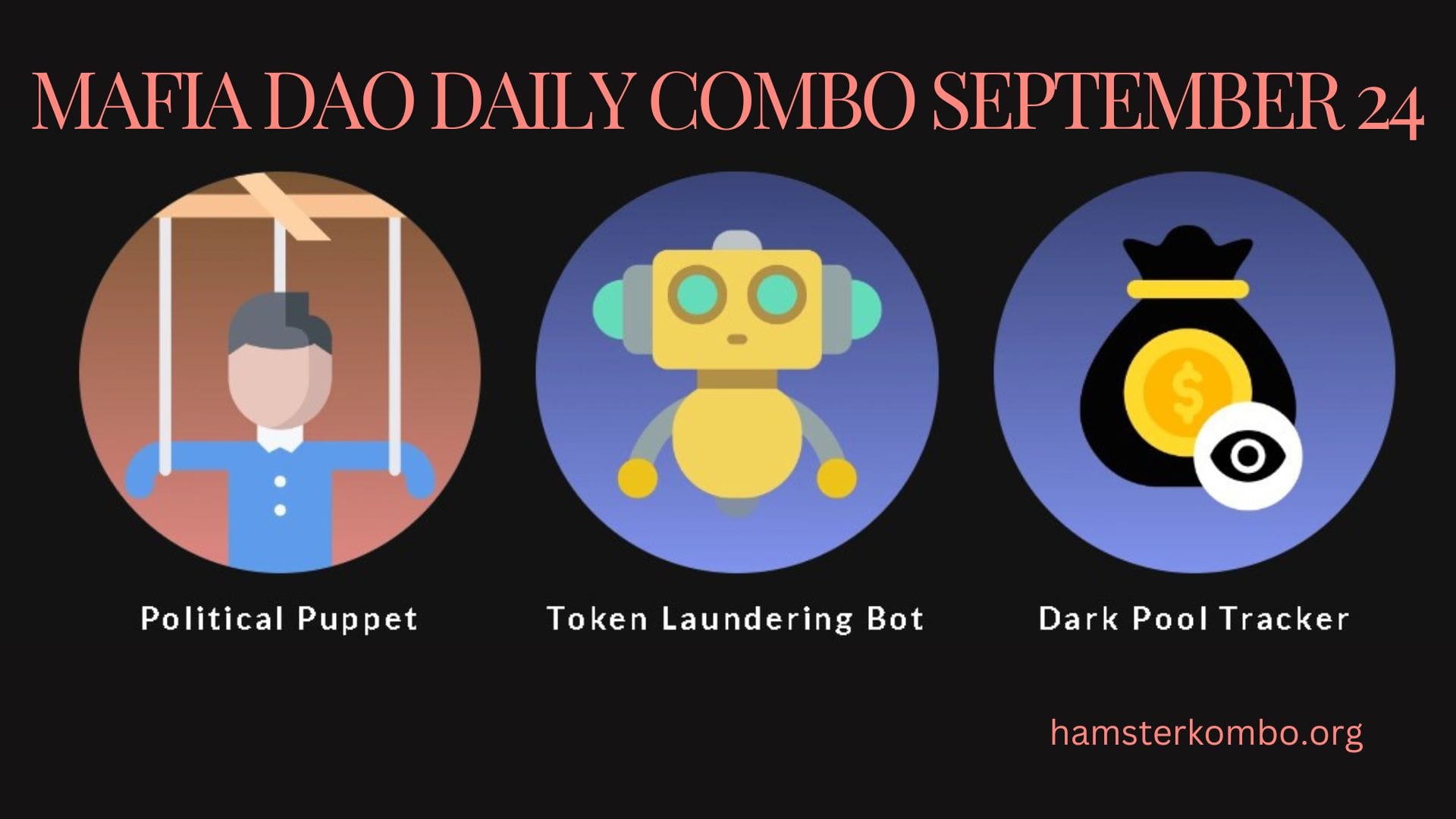 Mafia DAO Daily Combo September 24