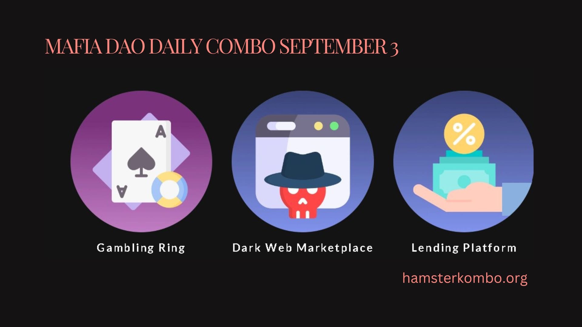 Mafia DAO Daily Combo September 3