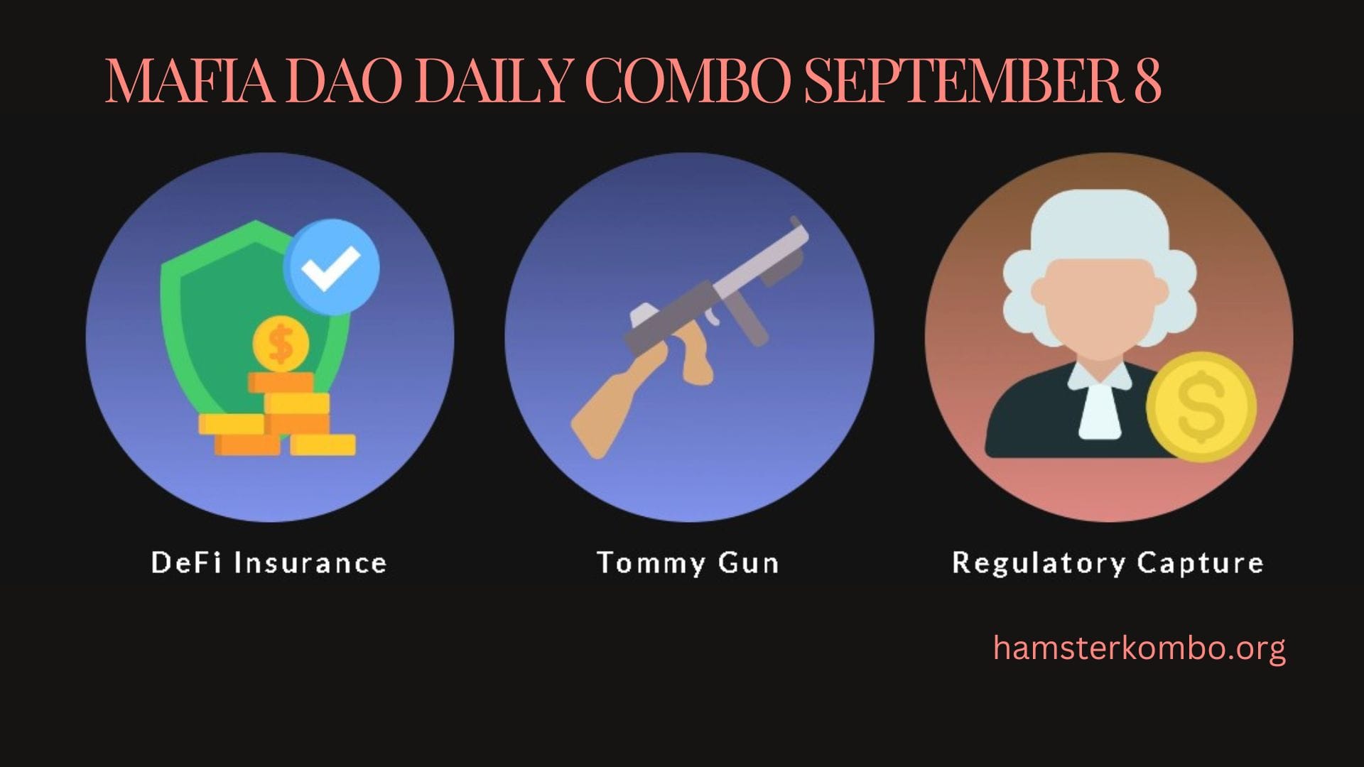 Mafia DAO Daily Combo September 8