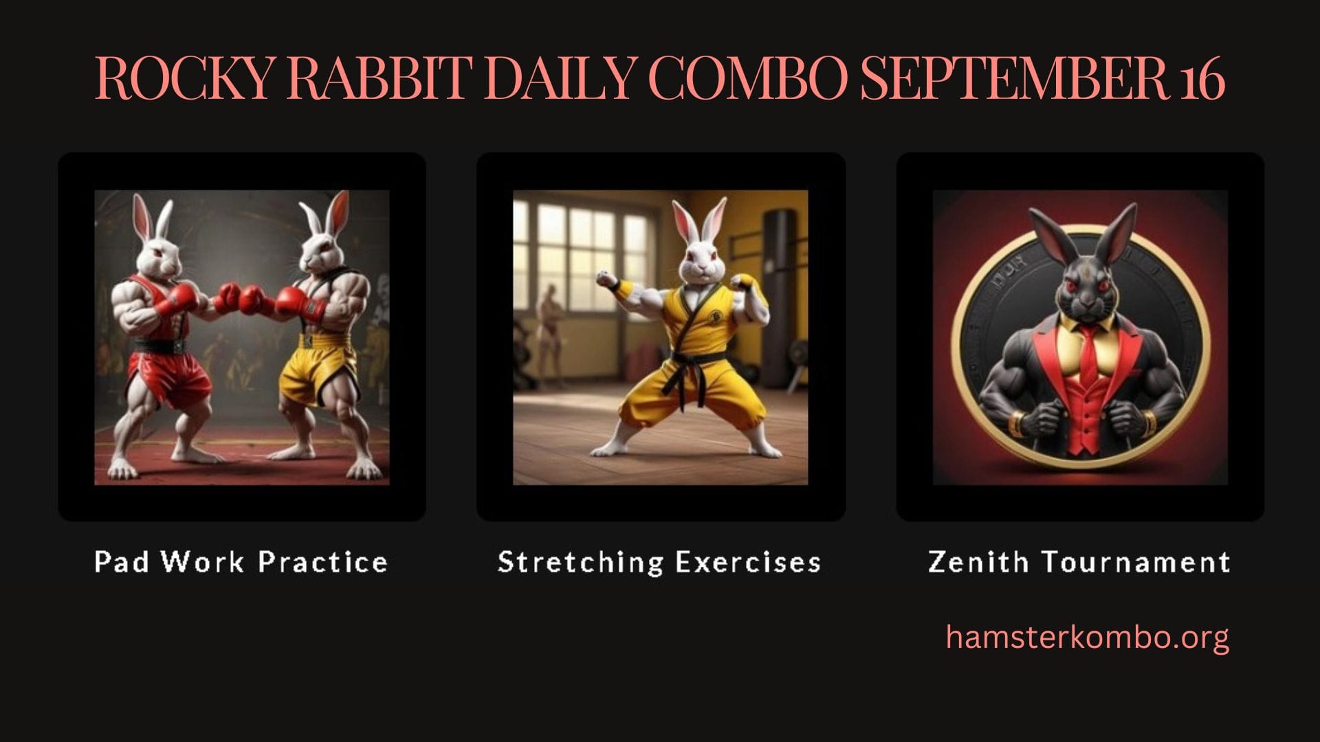 Rocky Rabbit Daily Combo September 16