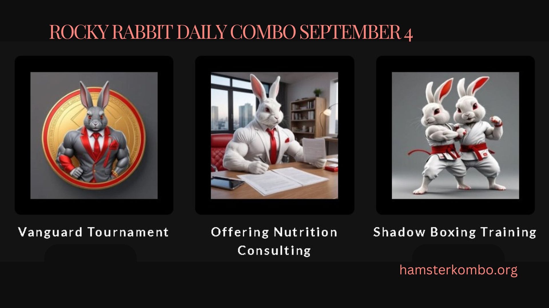 Rocky Rabbit Daily Combo September 4