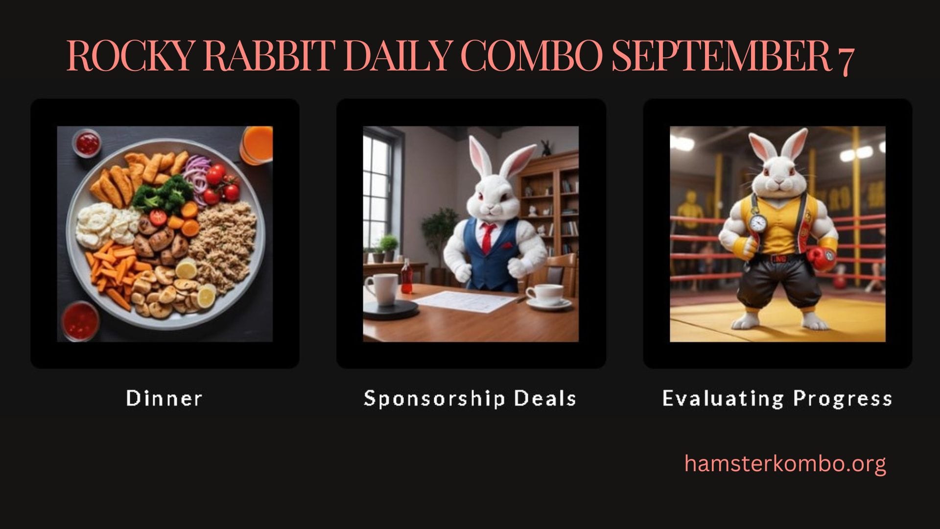 Rocky Rabbit Daily Combo September 7