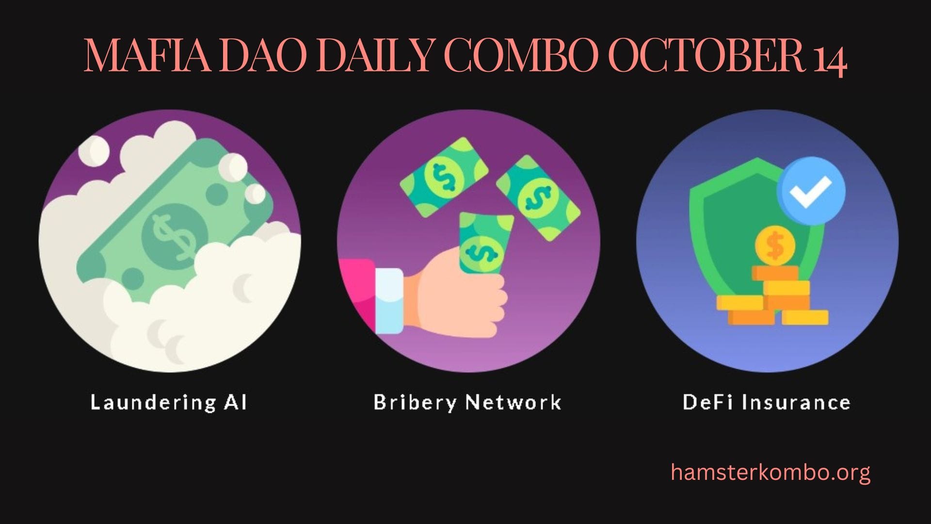 Mafia DAO Daily Combo October 14