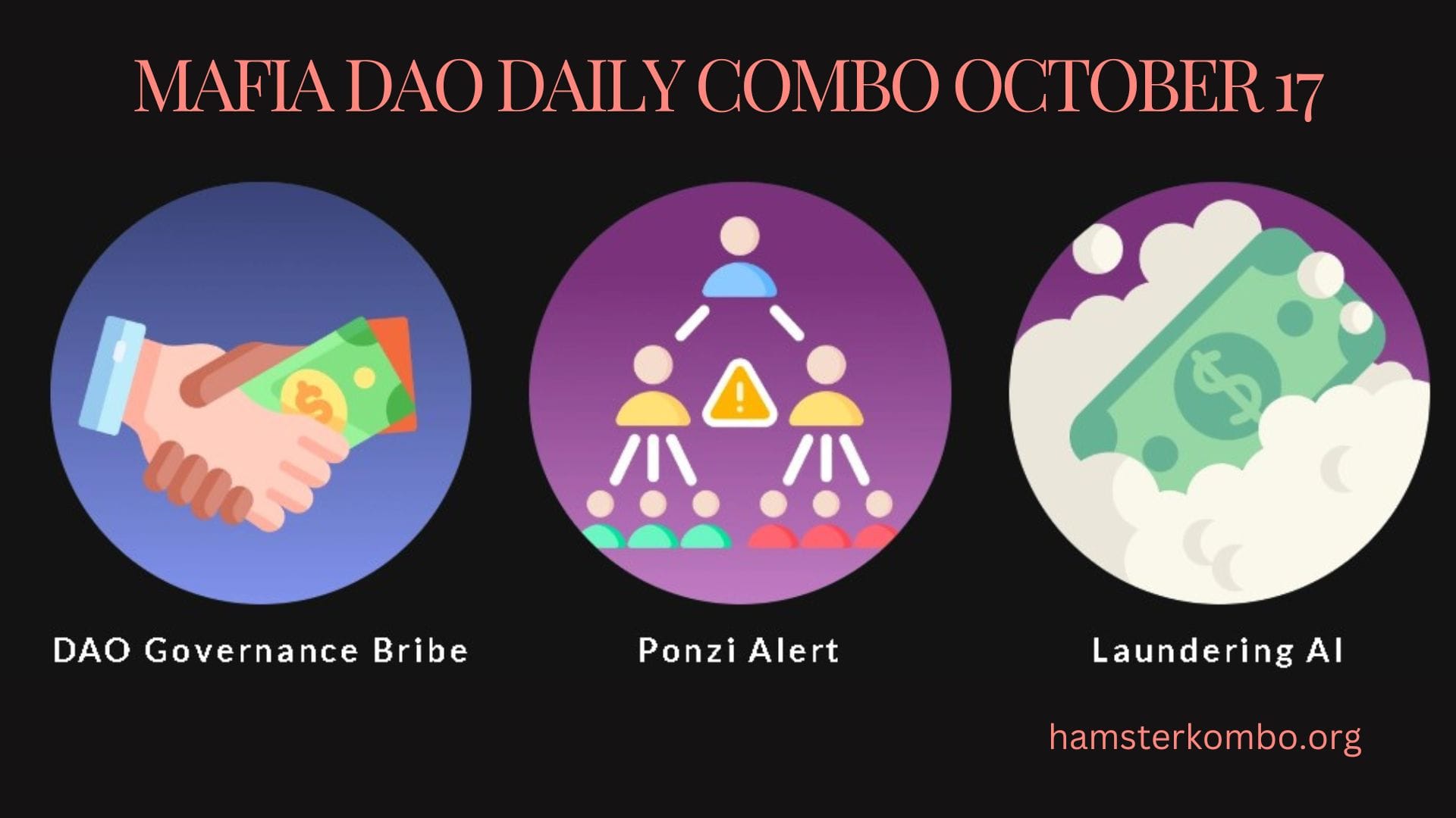 Mafia DAO Daily Combo October 17
