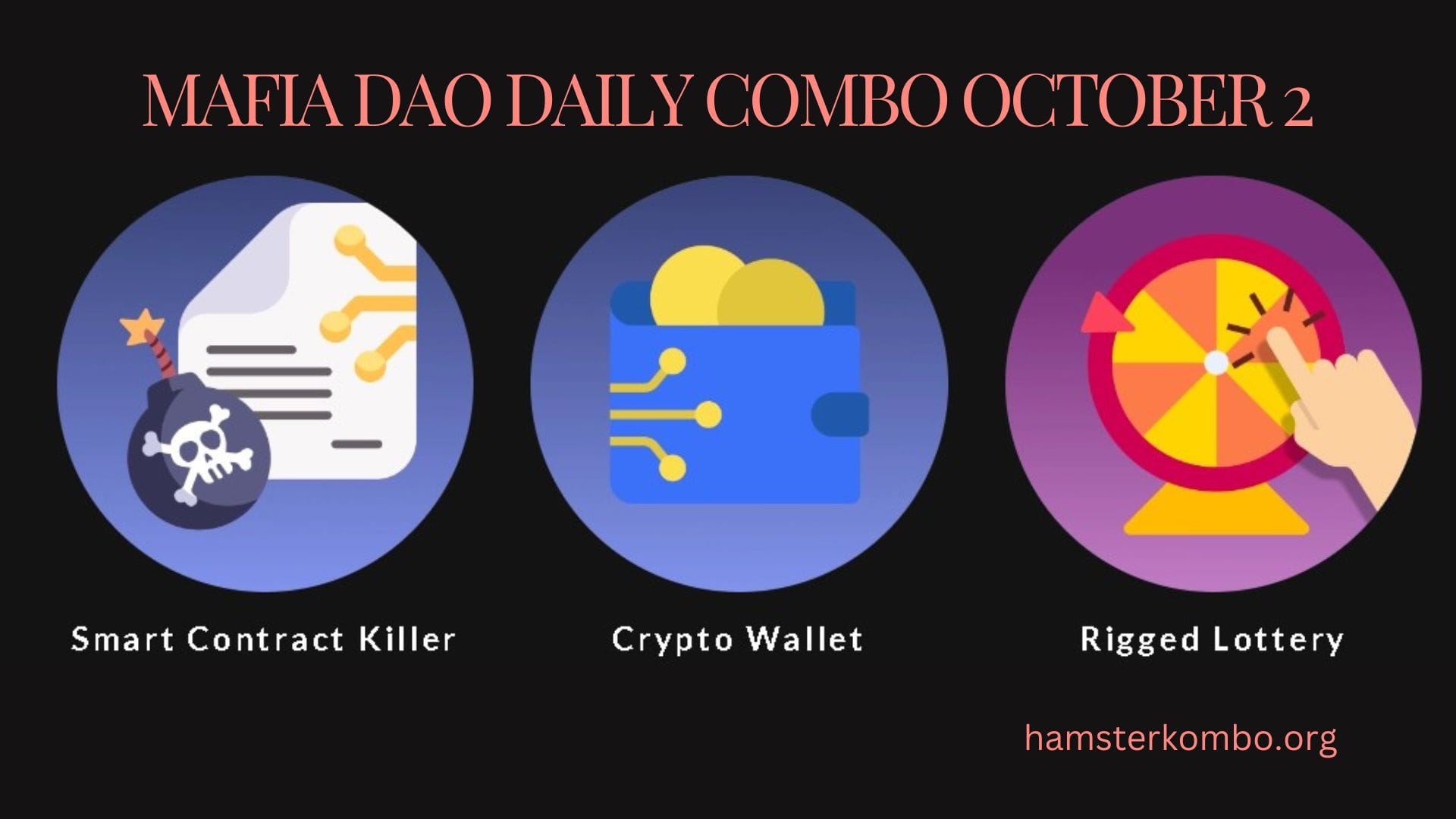 Mafia DAO Daily Combo October 2