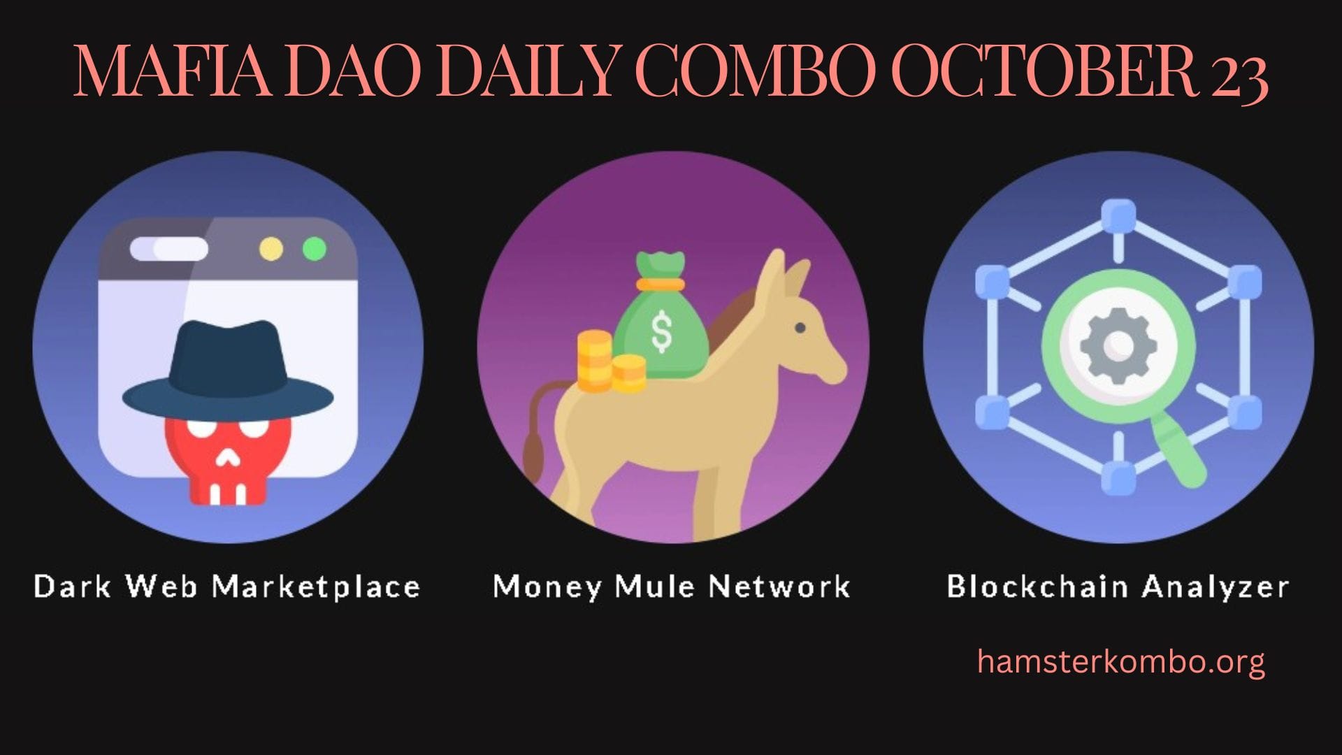 Mafia DAO Daily Combo October 23