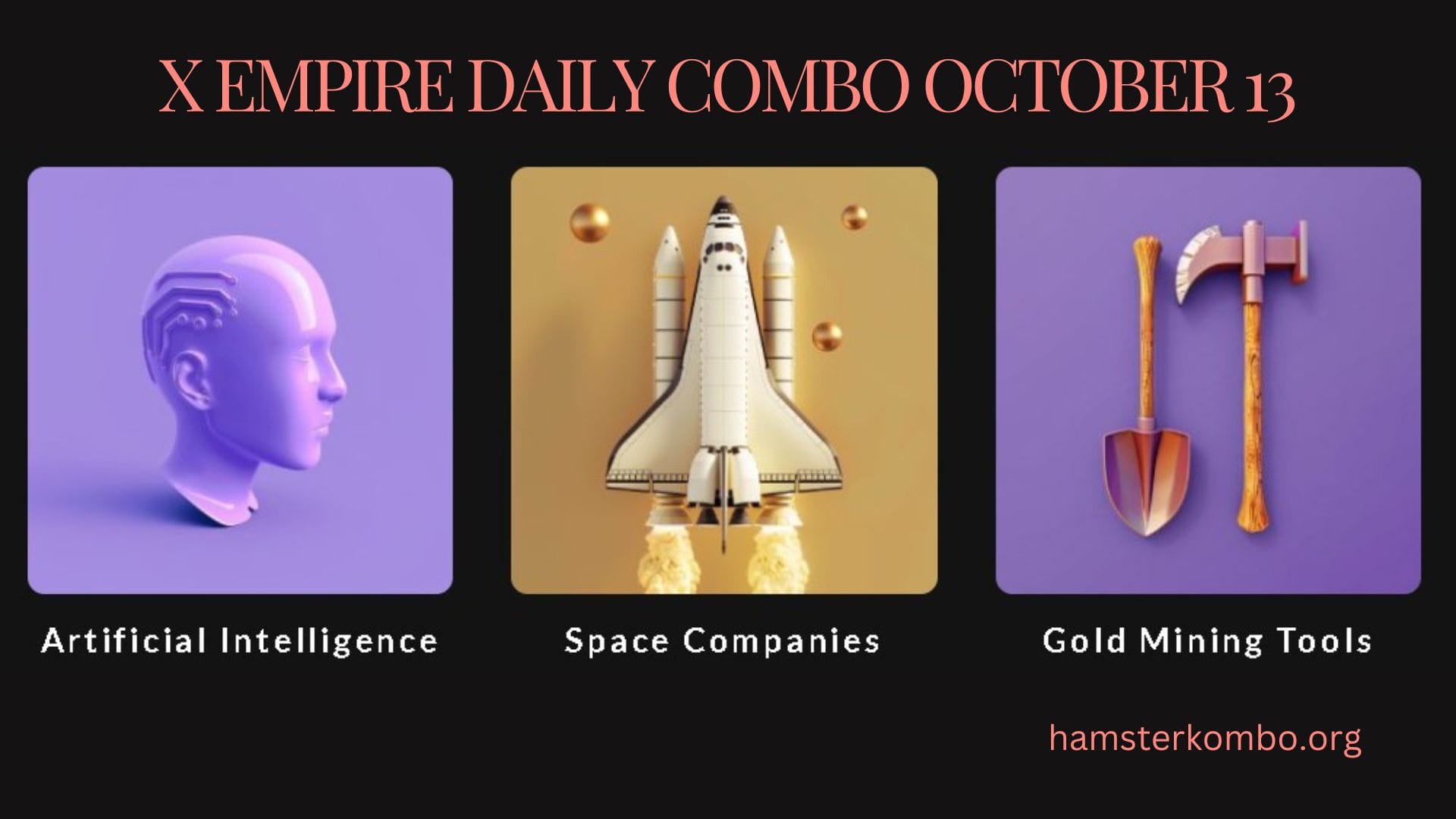 X Empire Daily Combo October 13