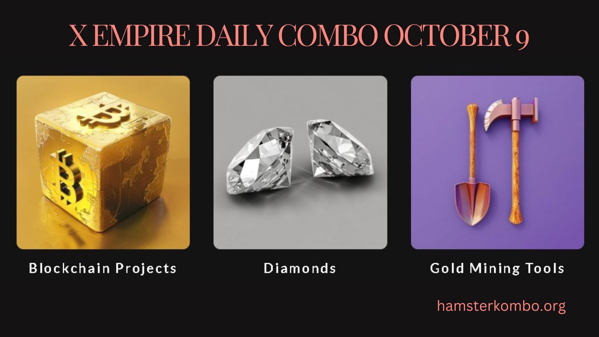 X Empire Daily Combo October 9
